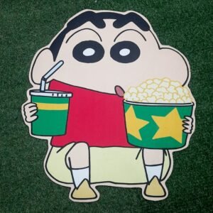 Cartoon Popcorn Character Decorative Cutout